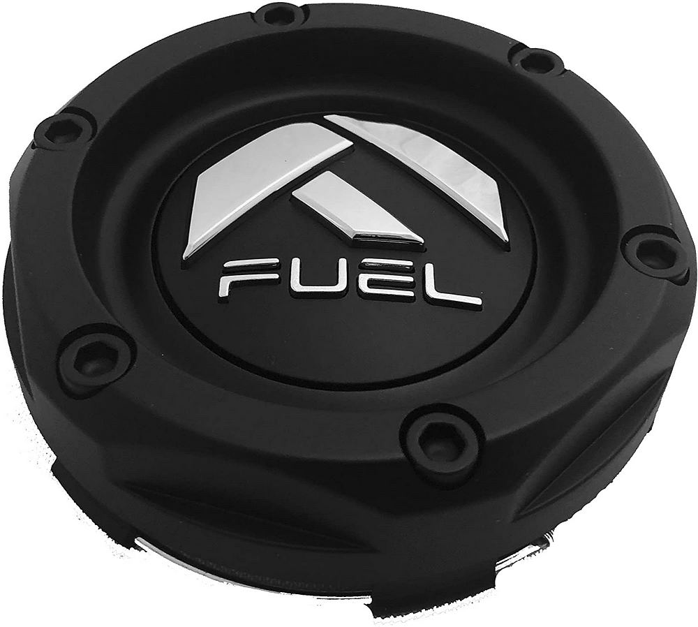 Fuel 1PC FUEL MATTE BLACK SNAP IN CAP FOR 5X110