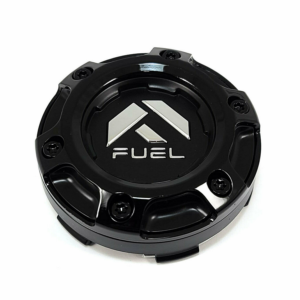Fuel 1PC FUEL BLK/BLK SNAPIN CAP(3.18"SMALL BORE)