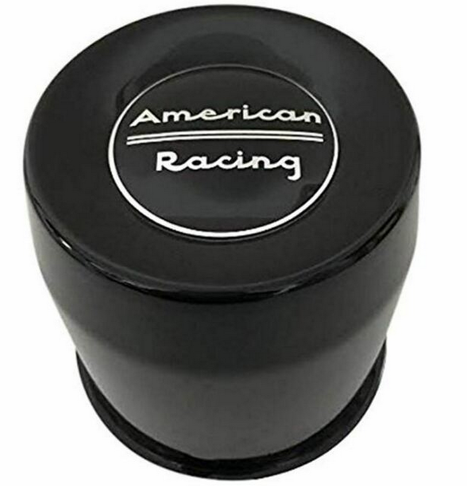 American Racing AR CAP 5.15'' 8 LUG PUSH THRU GLOSS BLAC