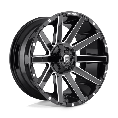 D615 CONTRA - GLOSS BLACK MILLED