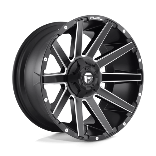 D616 CONTRA - MATTE BLACK MILLED