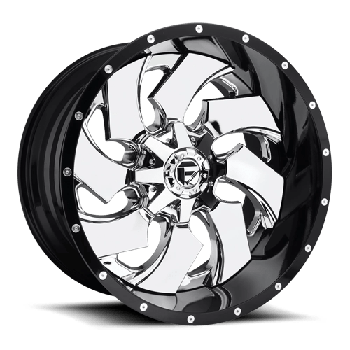 D240 CLEAVER - CHROME PLATED GLOSS BLACK LIP