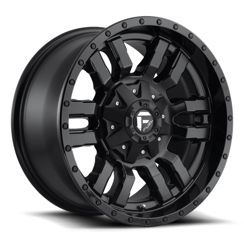 D596 SLEDGE - MATTE BLACK GLOSS BLACK LIP