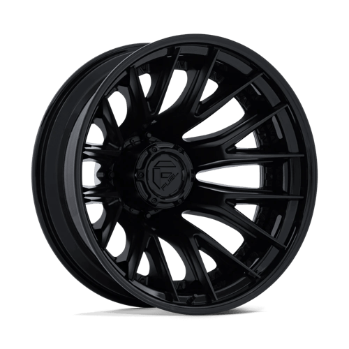 Fuel 1PC D406 CATALYST DUALLY MATTE BLACK W/ GLOSS BLACK LIP