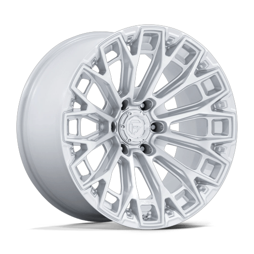 Fuel 1PC FC882 TRAX GLOSS SILVER W/ MACHINED FACE
