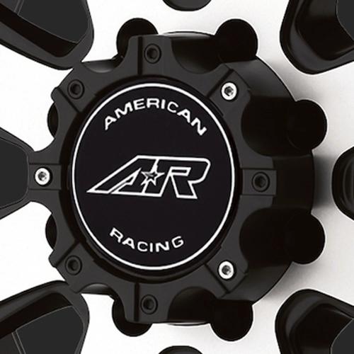 American Racing AR CAP AR708 MATTE BLACK 8 LUG