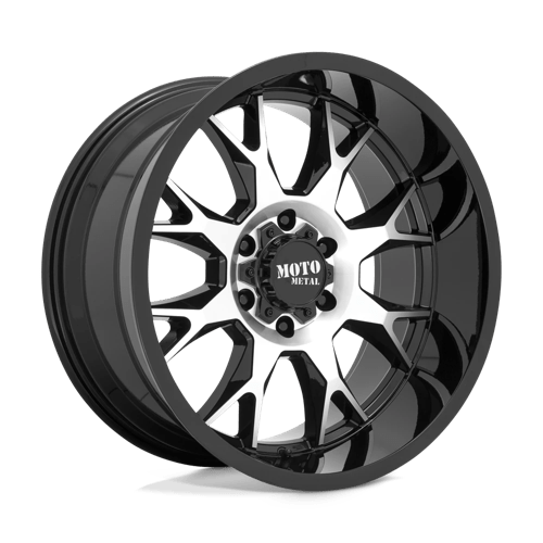 MO806 - GLOSS BLACK MACHINED