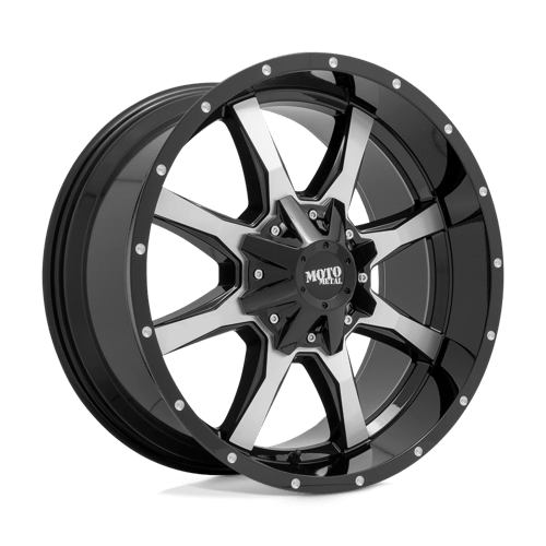 MO970 - GLOSS BLACK W/ MACHINED FACE