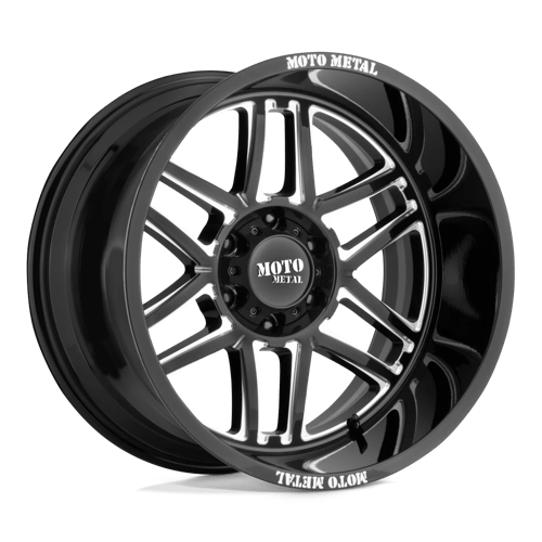 MO992 FOLSOM - GLOSS BLACK MILLED