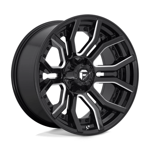 D711 RAGE - GLOSS BLACK MILLED