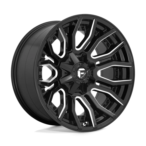 D711 RAGE - GLOSS BLACK MILLED