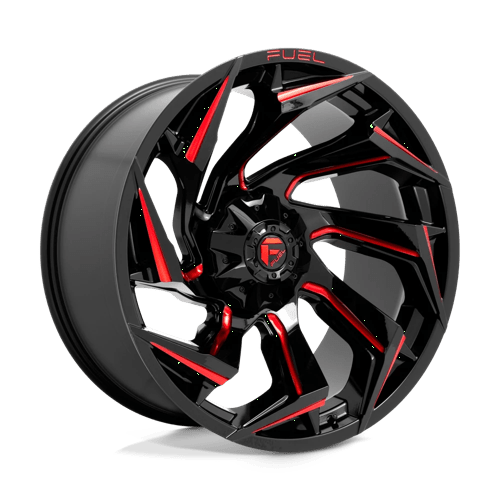 D755 REACTION - GLOSS BLACK MILLED W/ RED TINT