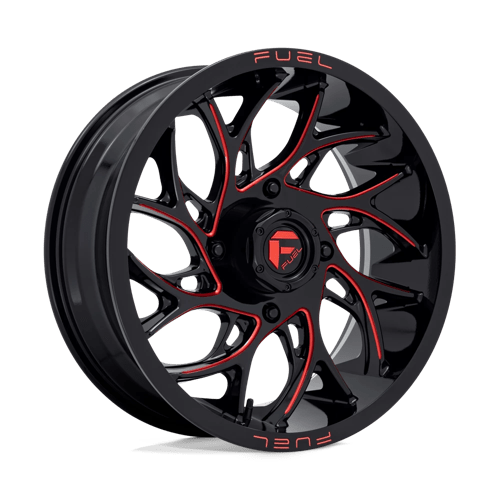 D779 RUNNER UTV - GLOSS BLACK MILLED CANDY RED