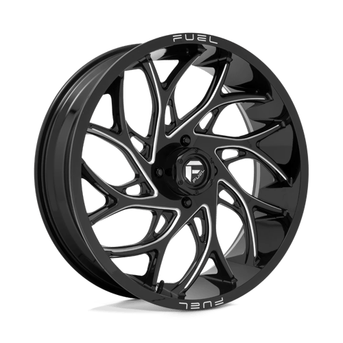 D741 RUNNER - GLOSS BLACK MILLED