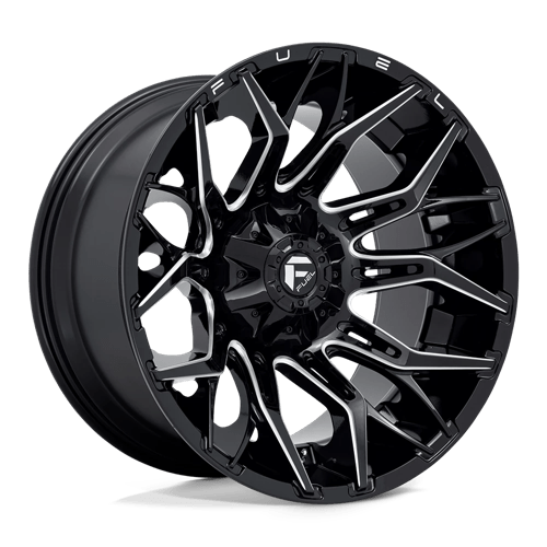 D769 TWITCH - GLOSSY BLACK MILLED