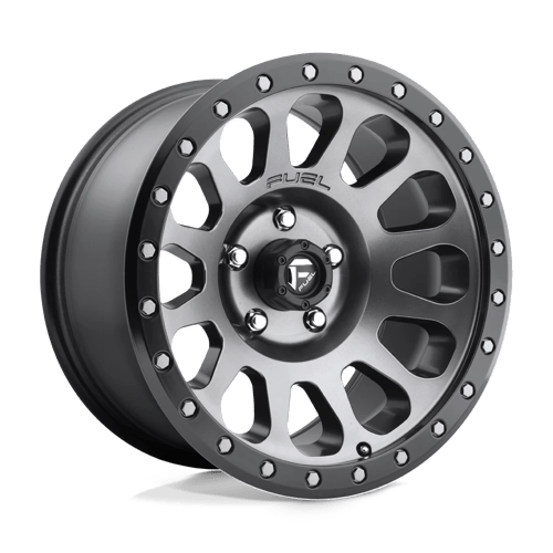 D601 VECTOR - MATTE GUN METAL BLACK BEAD RING