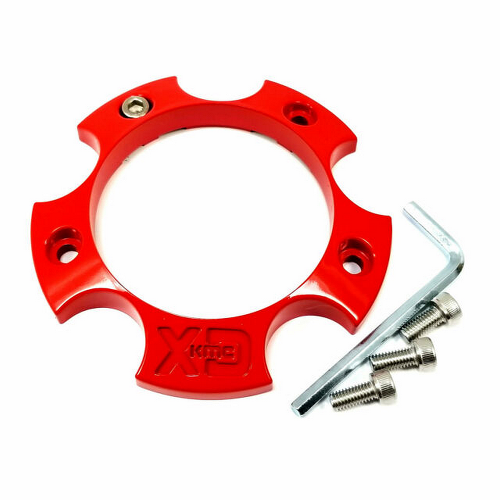 XD XDS 5X5 ALUM BASE PC RED LOGO2