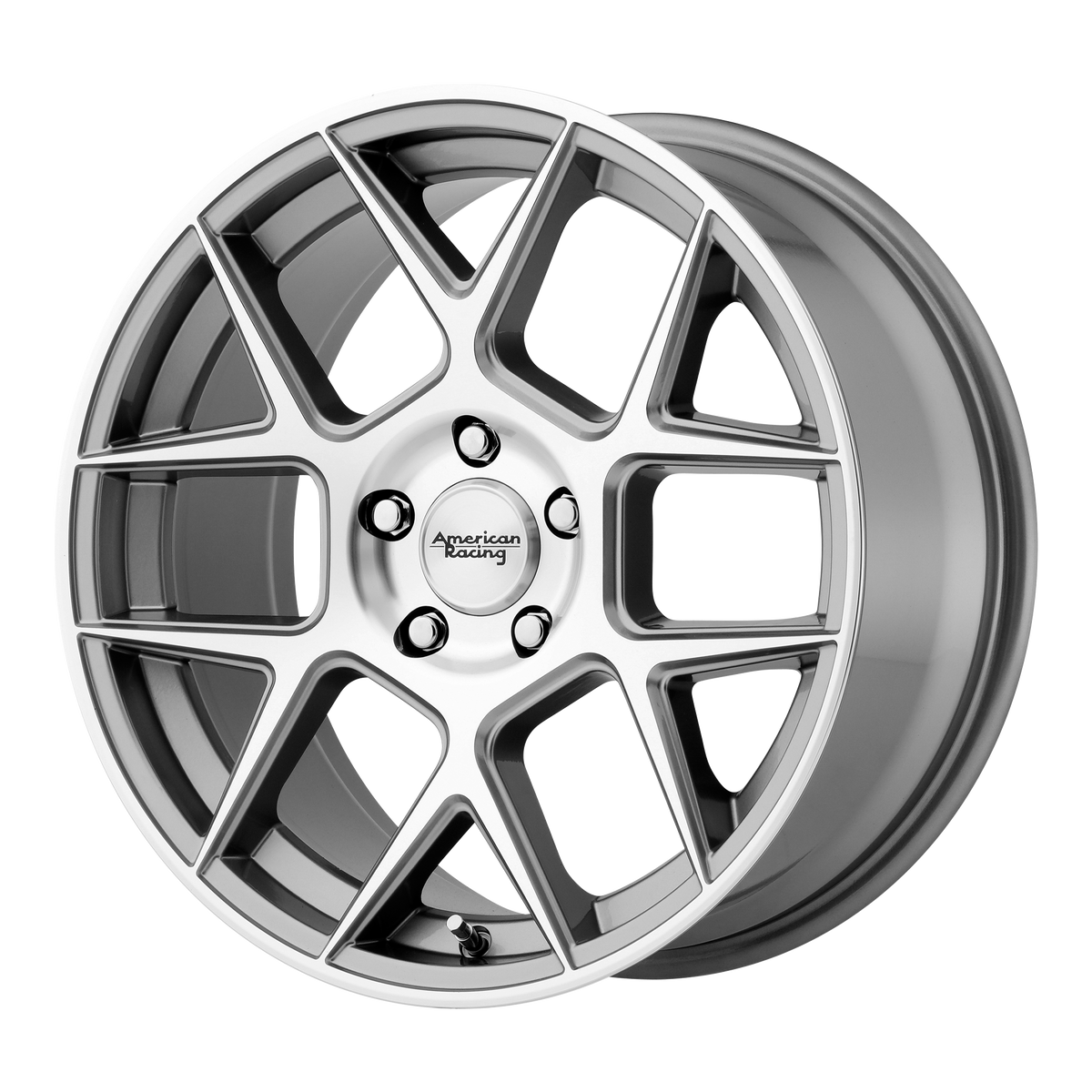 American Racing AR913 APEX GUNMETAL W/ MACHINED FACE