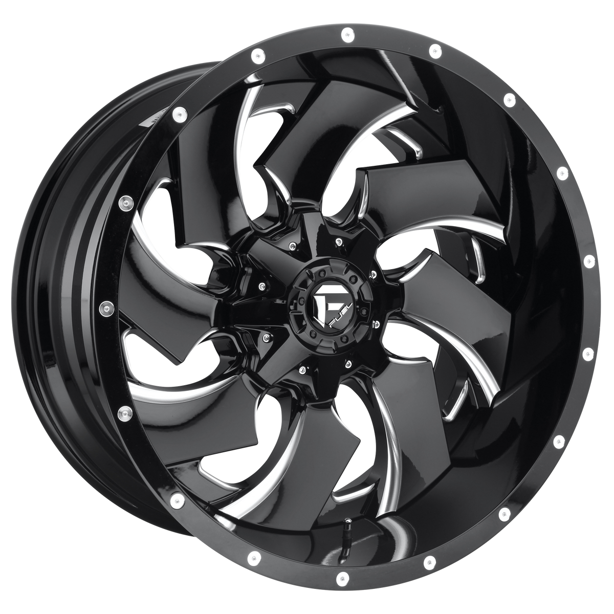 Fuel 1PC D239 CLEAVER GLOSS BLACK MILLED