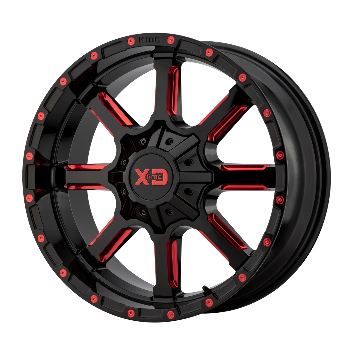 XD XD838 MAMMOTH GLOSS BLACK MILLED W/ RED TINT