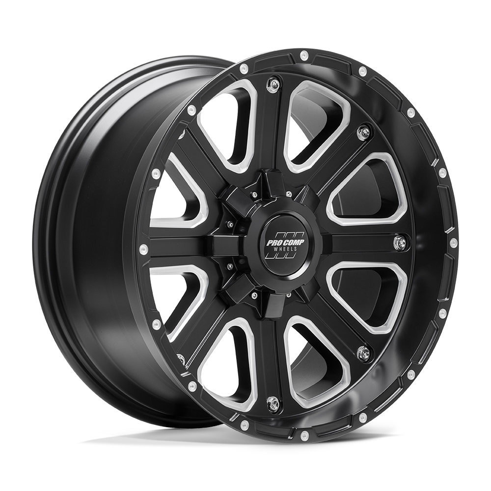 Pro Comp PA72 Axis satin black milled