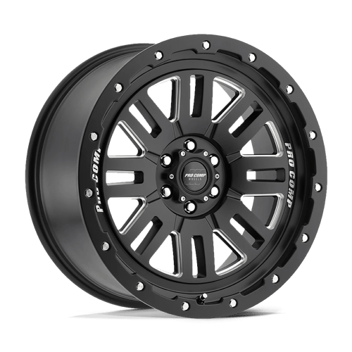 Pro Comp Alloys PA61 COGNOS SATIN BLACK MILLED
