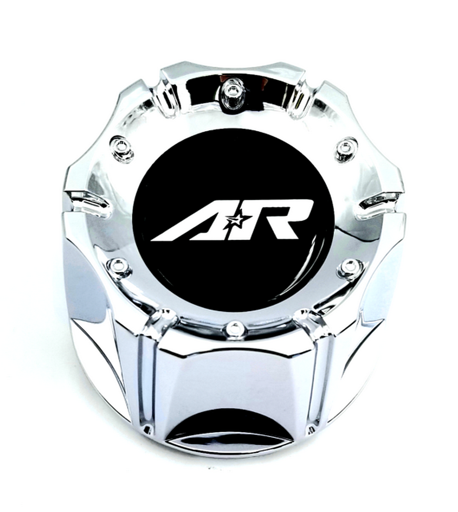 American Racing AR CAP 3.42'' CHROME SNAP IN PLASTIC