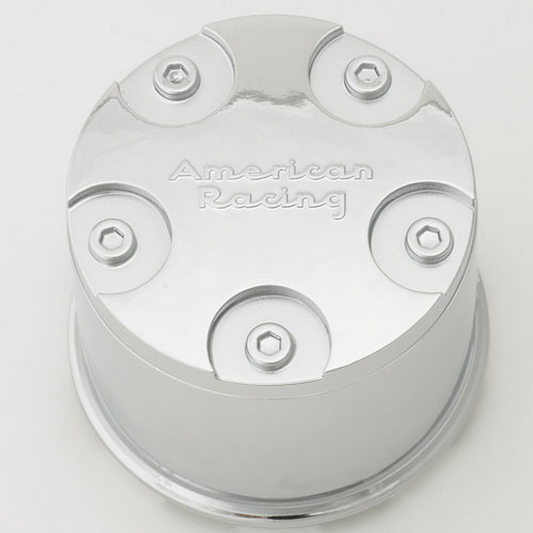 American Racing AR CAP 3.42'' CHROME SNAP IN 35/36/38BC
