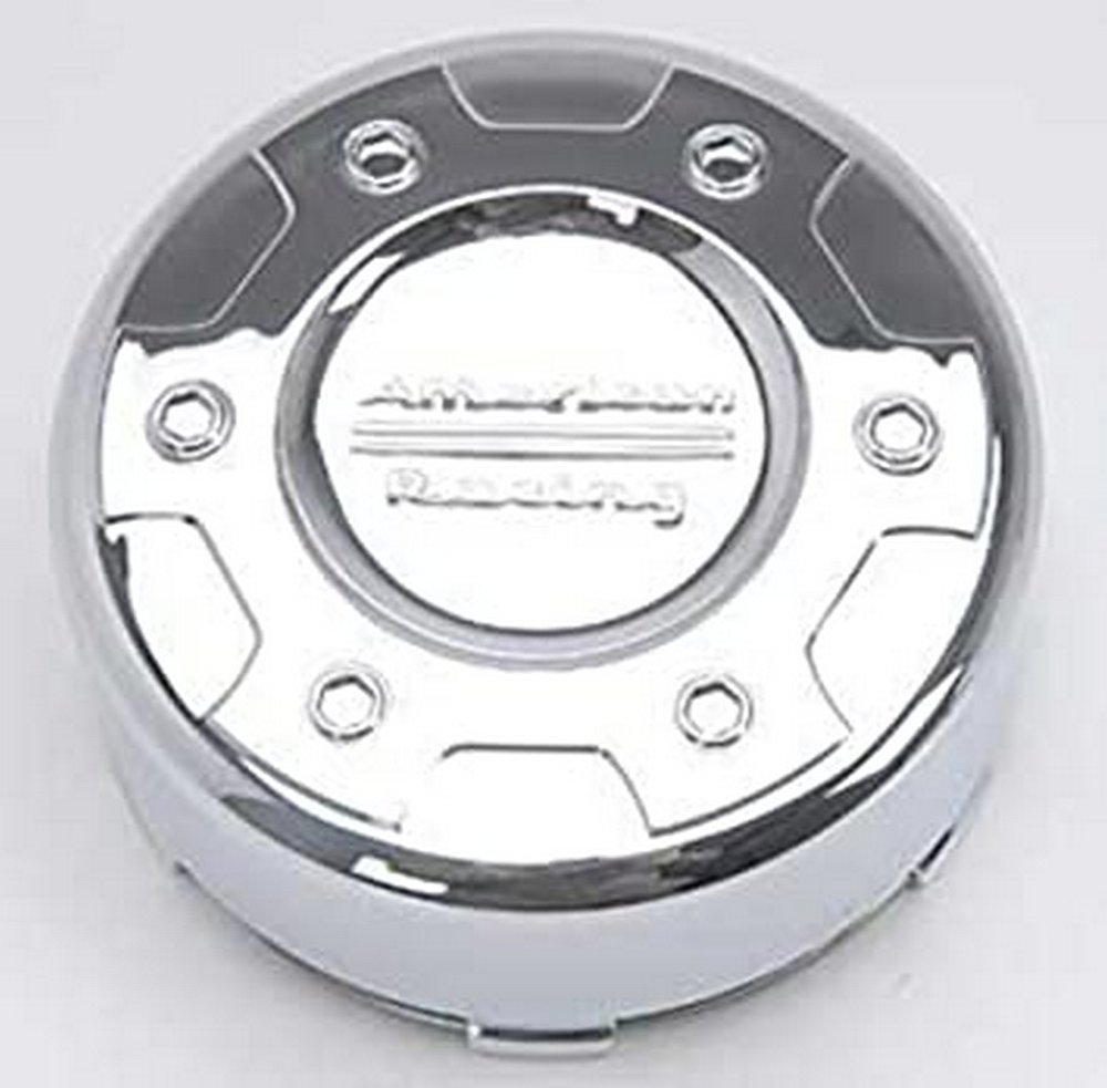 American Racing AR CAP CHROME SNAP IN PLASTIC SHORT 88BC
