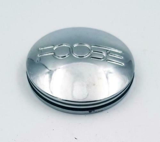 Foose 1PC FOOSE CHROME ALUMINUM 2.47" O-RING CAP
