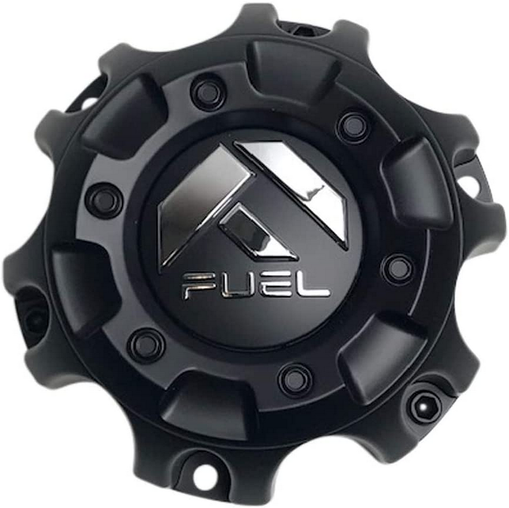 Fuel 1PC FUEL MATTE BLACK 6 LUG CAP-SHORT (1.35")