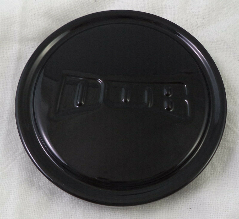 DUB 1PC DUB GLOSS BLACK FLAT CAP-RAISED DUB