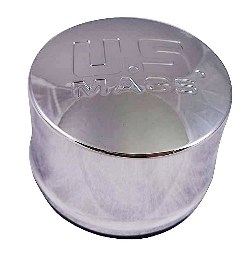 US Mag 1PC DOME US MAG 3.0" O-RING CAP CHROME