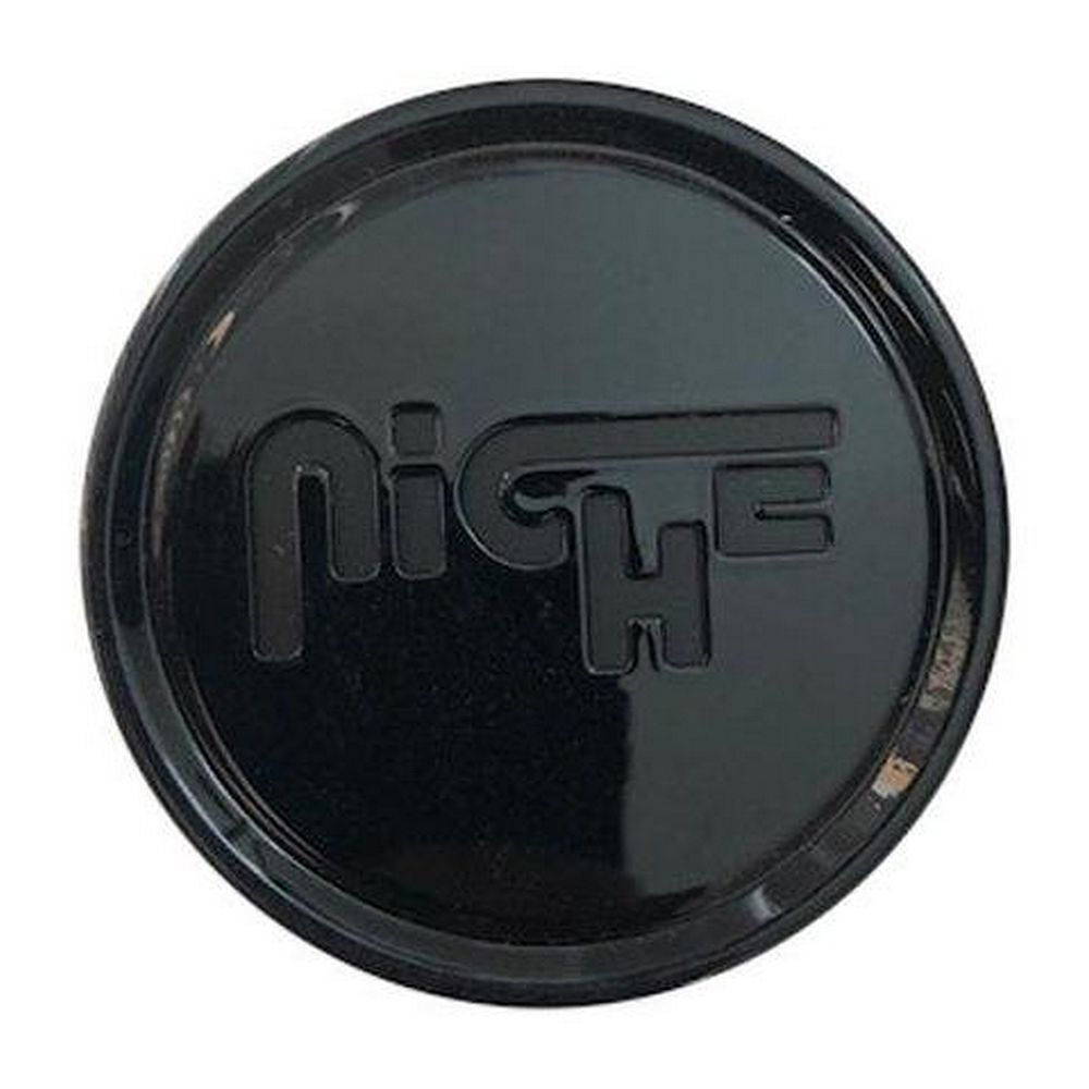 Niche 1PC NICHE 2.70"FLAT CAP-GL-BLK W/ MATTE LOGO