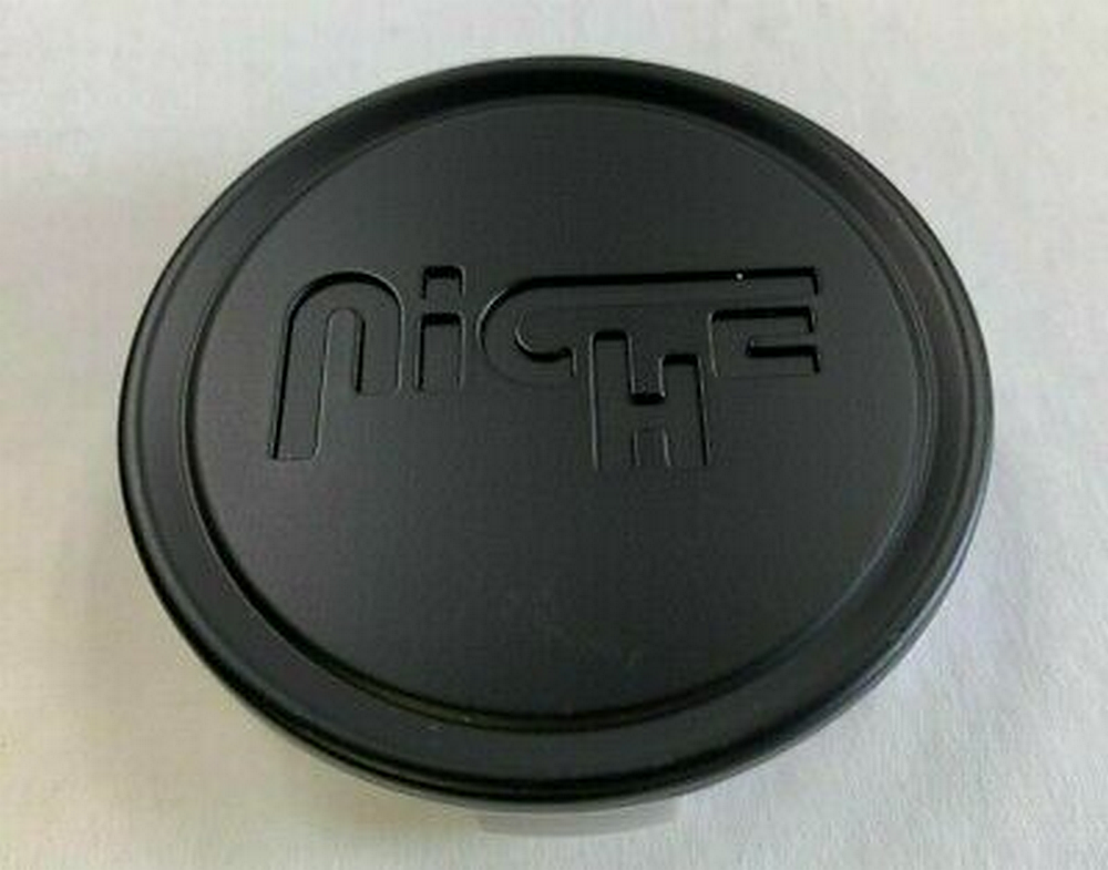 Niche 1PC NICHE 2.95" FLAT CAP-MATTE BLACK