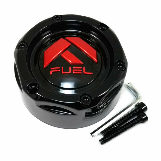 Fuel 1PC FUEL UTV BOLT ON CAP 1.3" TALL (GB/RD)