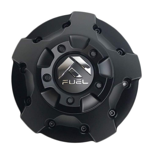 Fuel 1PC FUEL AVENGER CAP-MT-BLK 8LCAP(2.75"TALL)