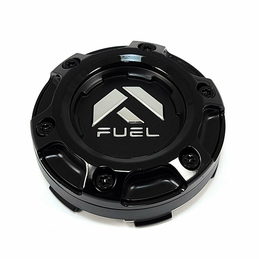 Fuel 1PC FUEL BLK/BLK SNAPIN CAP(3.18"SMALL BORE)