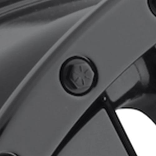 Fuel 1PC FUEL DECO RIVET (SLEDGE) - MATTE BLACK