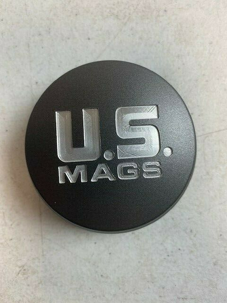 US Mag 1PC UC CAP SNAP-IN DOME .9" - M-GNMTL