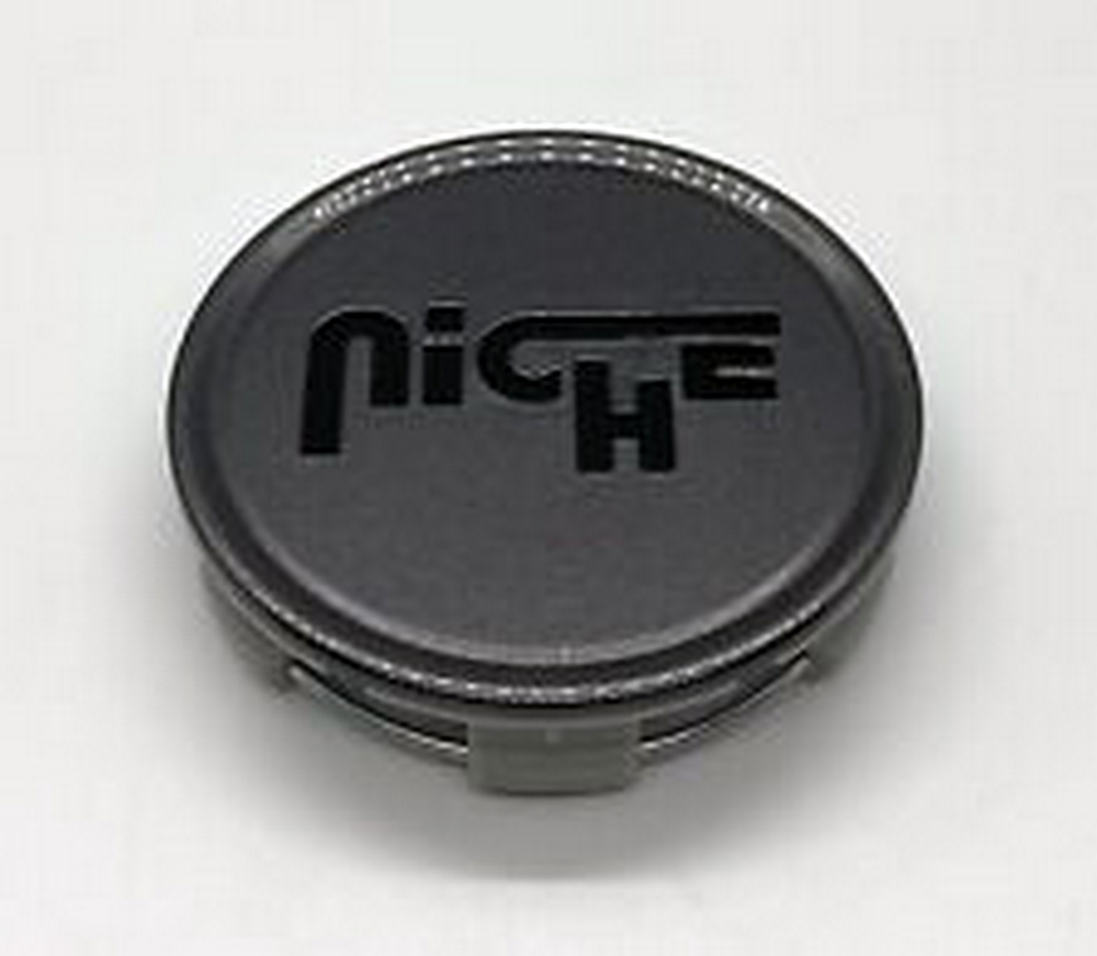 Niche 1PC FLAT NICHE 3"O-RING CAP-GL-ANTH/BLK LOGO
