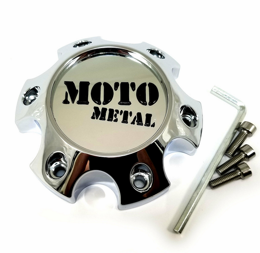Moto Metal MOTO CAP 6X4.5/120 H34 - CHROME