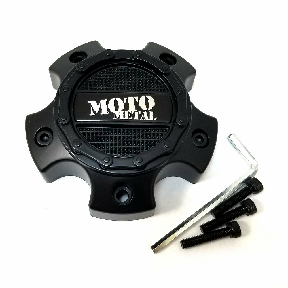 Moto Metal MO971/MO972 SATIN BLACK 5X4.5/5