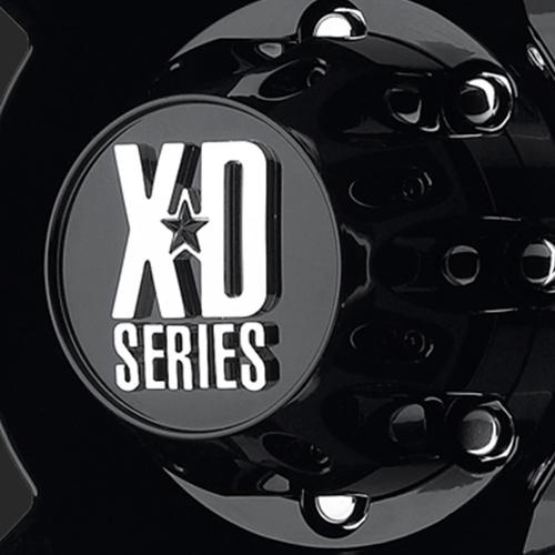 XD XDS CAP G-BLACK 8X6.5/170 - DUALLY REAR