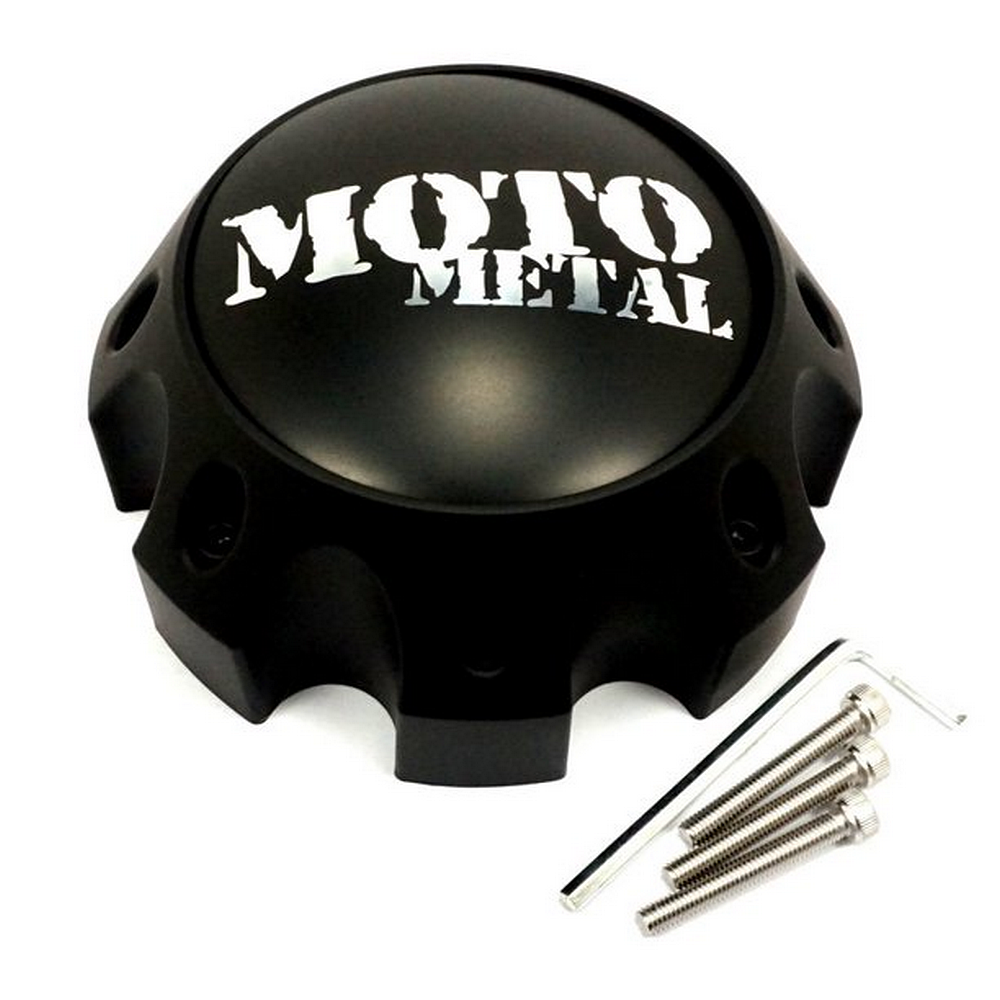 Moto Metal MO967/968 CAP SATIN BLACK 8 LUG
