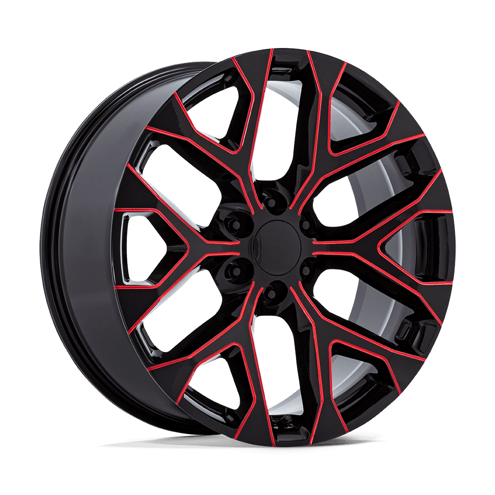 Performance Replicas PR177 GLOSS BLACK RED MILLED — GLOSS BLACK RED MILLED