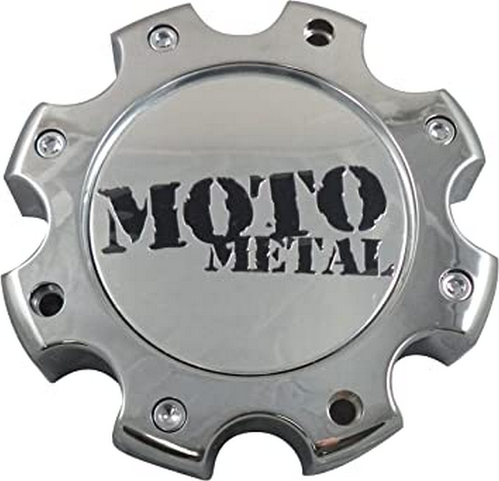 Moto Metal MOTO CAP CHR SHORT 8LUG - NEW MOTO LOGO