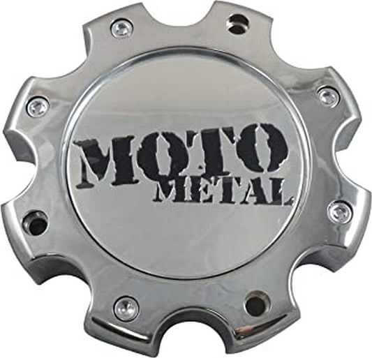 Moto Metal MOTO CAP CHR SHORT 8LUG - NEW MOTO LOGO