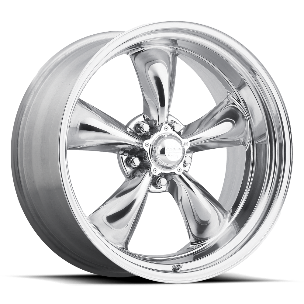 American Racing Vintage VN515 TORQ THRUST II 1 PC — POLISHED