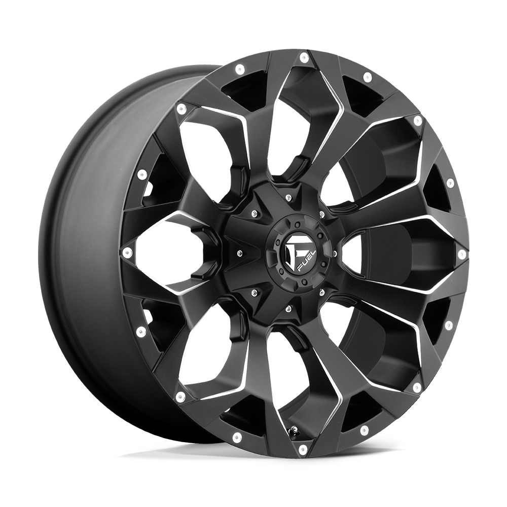 Fuel 1PC D546 ASSAULT — MATTE BLACK MILLED